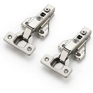 1 Pair Full Overlay Cabinet Door Hinges,105 Degree Adjustable, 24F-164H003